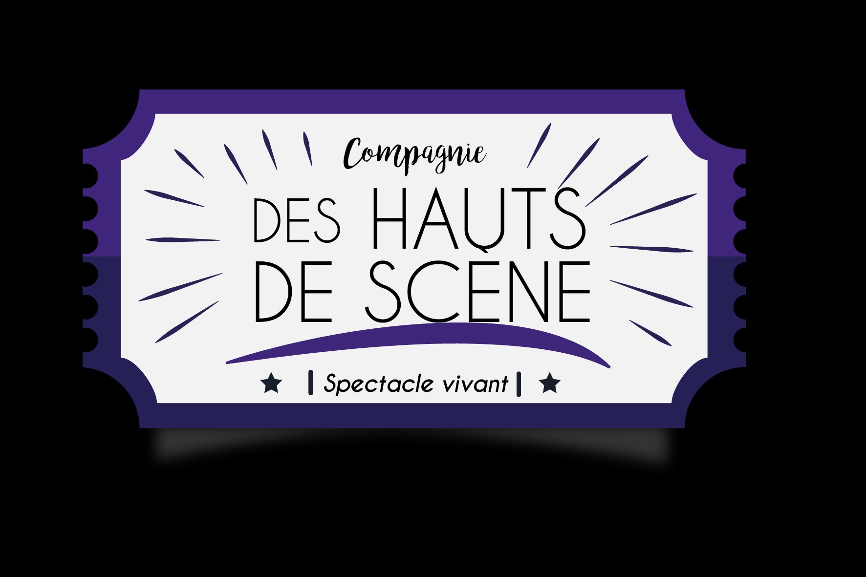 Logo Compagnie des Hauts de Scène