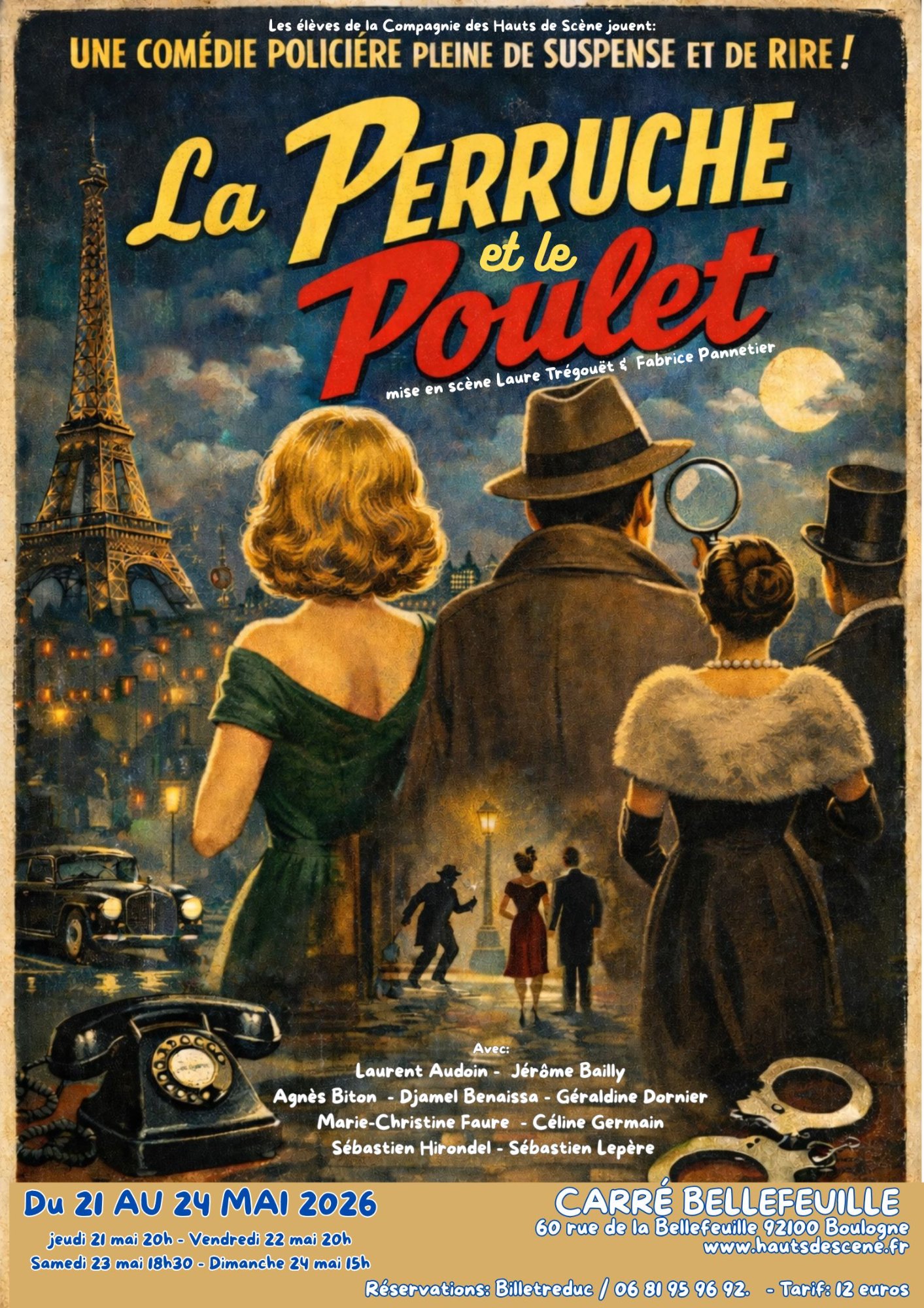 Affiche La Perruche et le Poulet